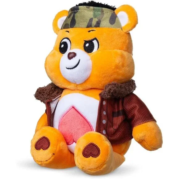 Care Bears x Stranger Things 9" Fun Size Plush - Tenderheart Bear as Lucas VHTF - Picture 3 of 8